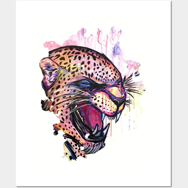 Leopard Wall Art by adamzworld